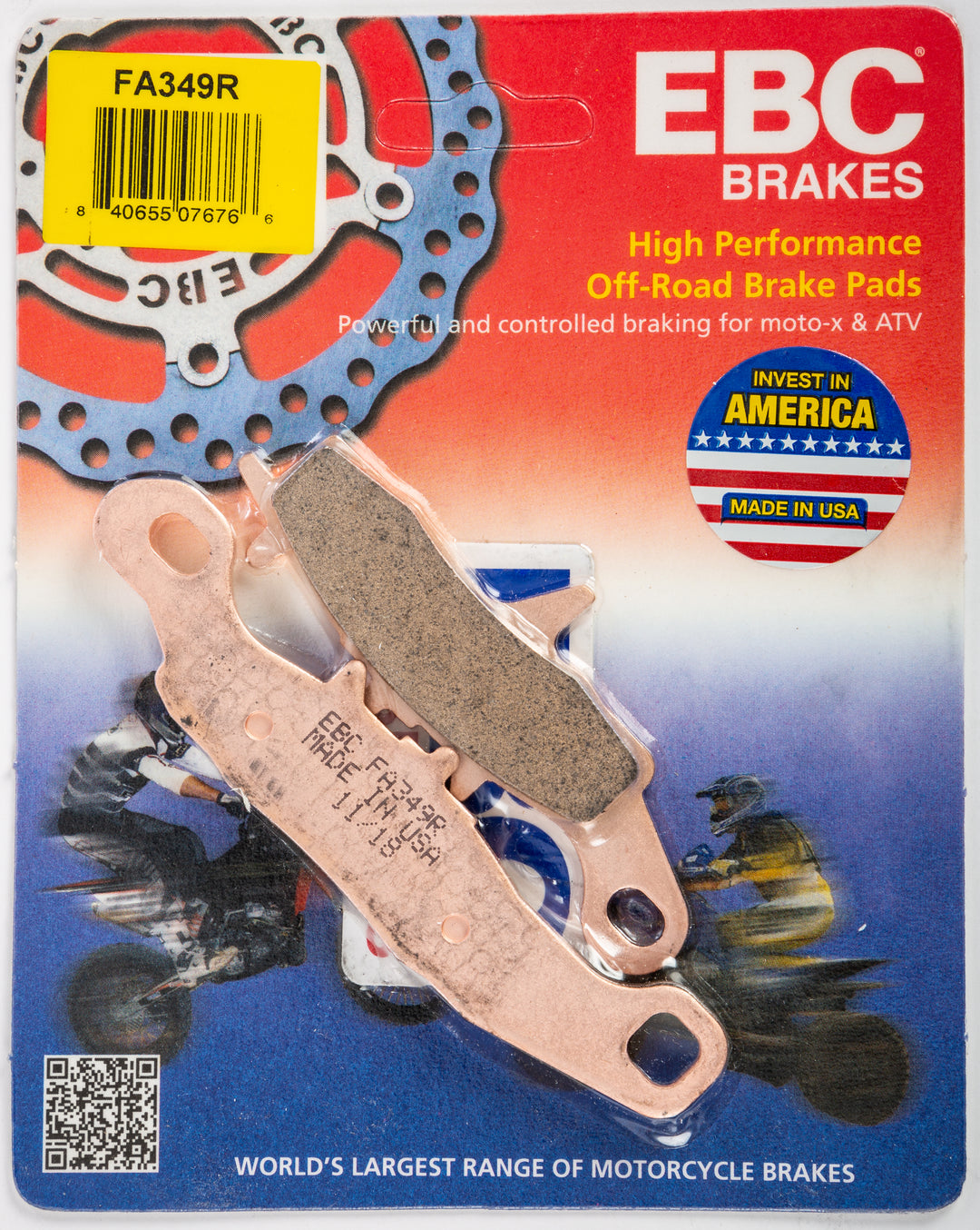 EBC Brake Pads FA349R Sintered