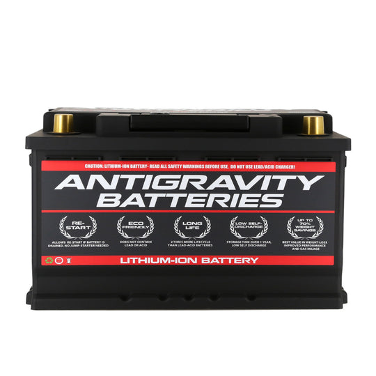 Antigravity H7/Group 94R Lithium Car Battery w/ Re-Start 80Ah AG-H7-80-RS