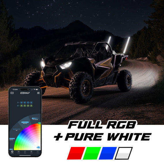 XK Glow XKMax RGBW Whip Kit