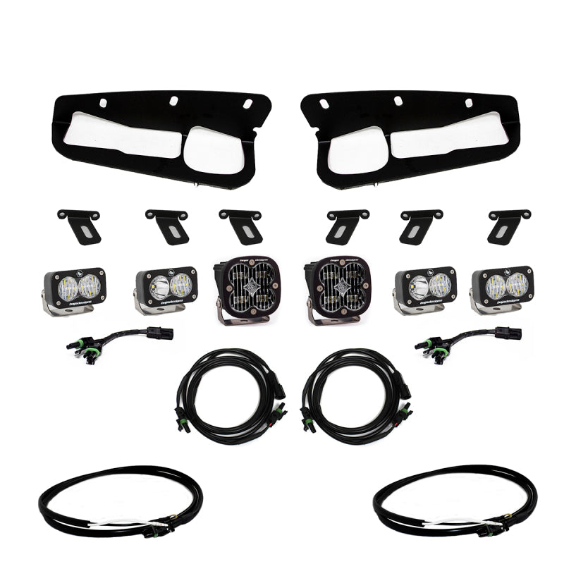 Baja Designs SAE Fog Pocket Kit - 2021+ Ford Bronco w/Upfitter
