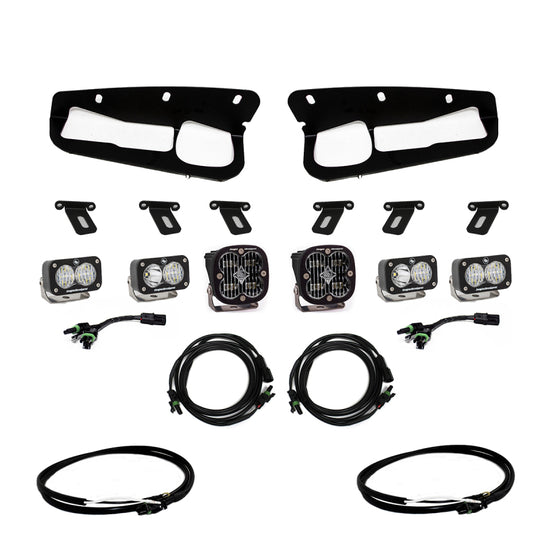 Baja Designs SAE Fog Pocket Kit - 2021+ Ford Bronco w/Upfitter
