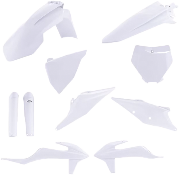 Acerbis Full Plastic Kit Kit KTM White (2986510002)