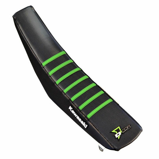 D-Cor Seat Cover Black W/ Green Ribs (30-20-105)