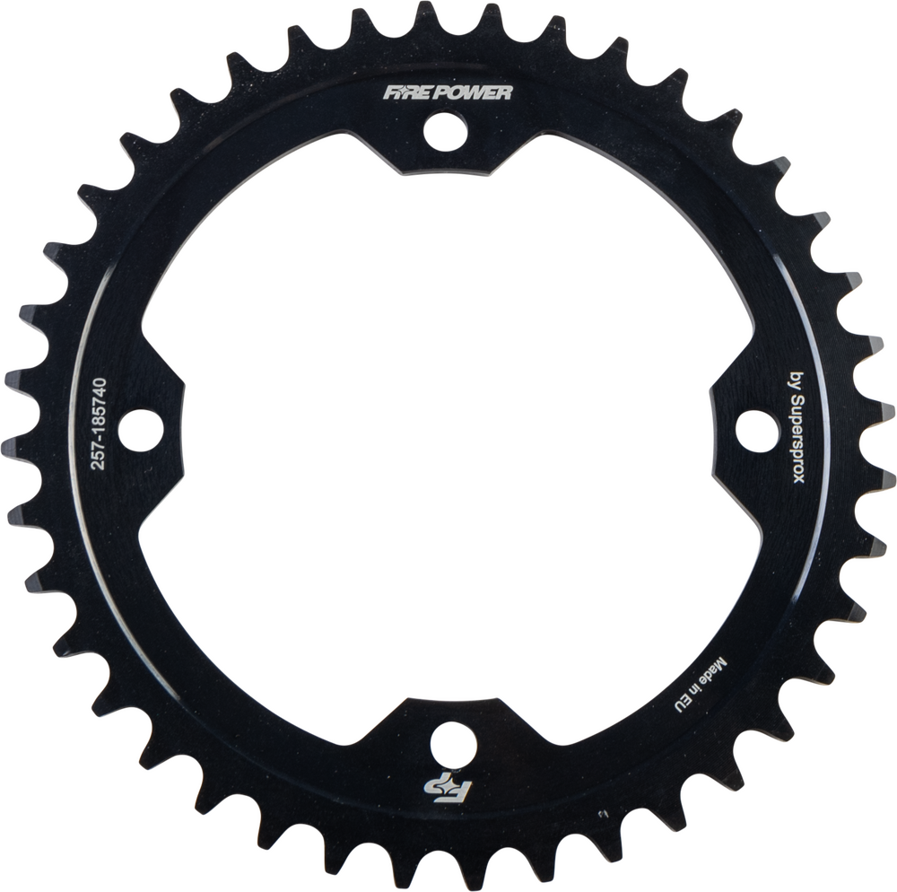 Fire Power Steel Rear Sprocket Black - Yamaha YFZ450 & Raptor