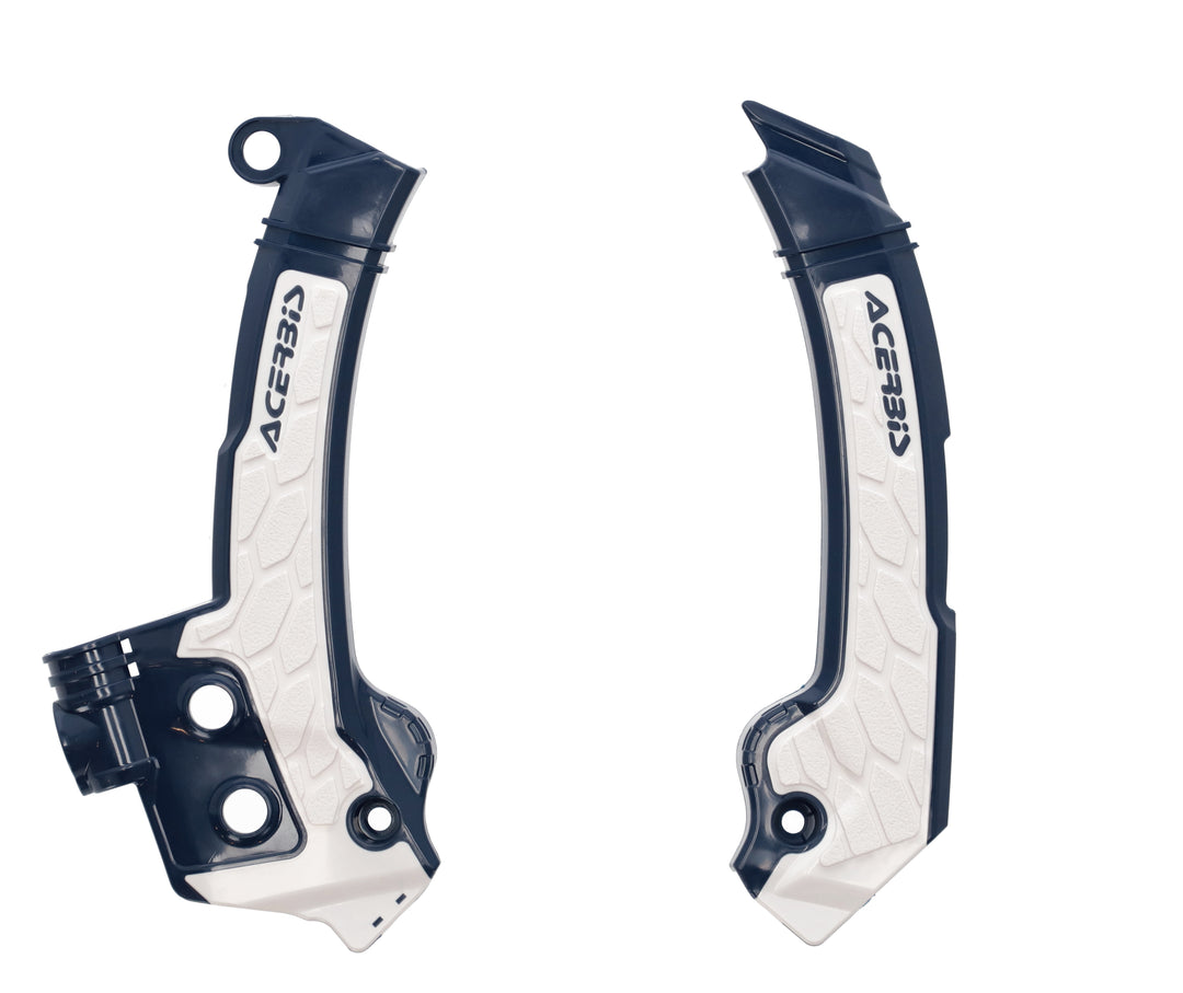 Acerbis X-Grip Frame Guard X-Grip Guard HUS Blue and White (2979601006)