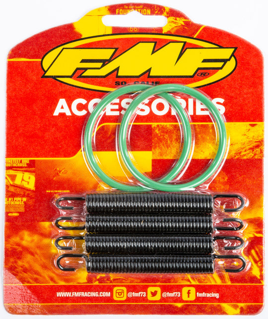 FMF Complete Exhaust Kit 1987-2006 Yamaha YFZ350 Banshee w/ Modquad Clamps