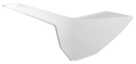Polisport Plastic Side Number Plate Number Plate White (8418200002)