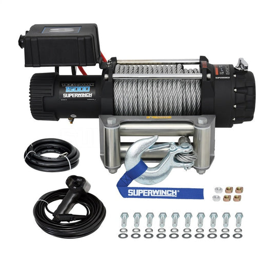 Superwinch Tiger Shark 15000 Winch - Wire Rope