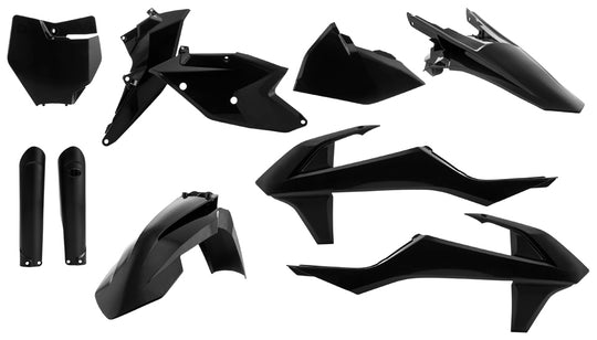 Acerbis Full Plastic Kit Kit Black (2421060001)