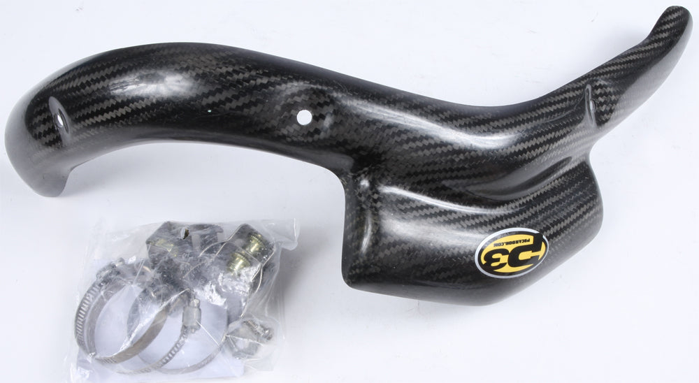 P3 Carbon Carbon Fiber Header Heat Shield Fiber (201095)