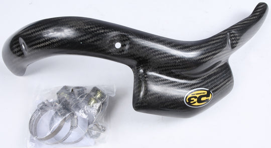 P3 Carbon Carbon Fiber Header Heat Shield Fiber (201095)