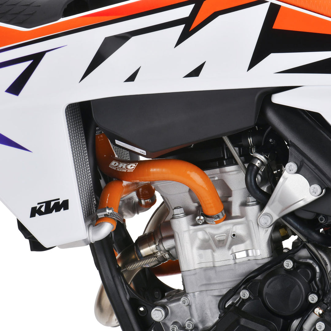 DRC Radiator Hose Kit KTM Orange (D47-01-940)