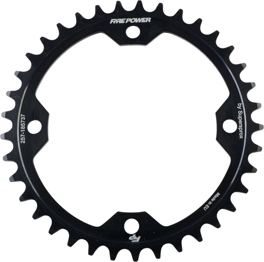 Fire Power Steel Rear Sprocket Black - Yamaha YFZ450 & Raptor