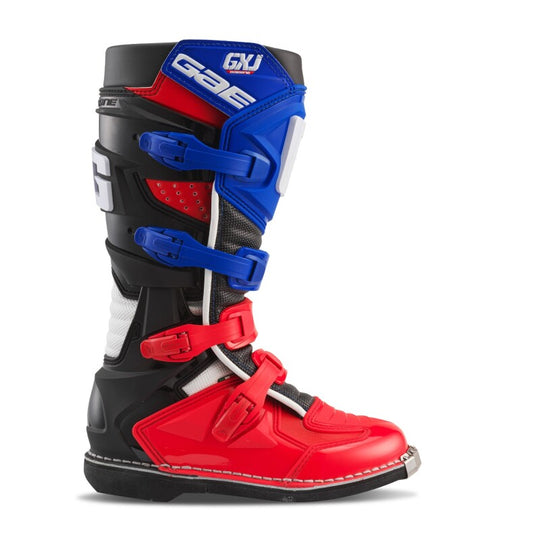 Gaerne GXJ Youth Boot - Red/White - Youth Size 5