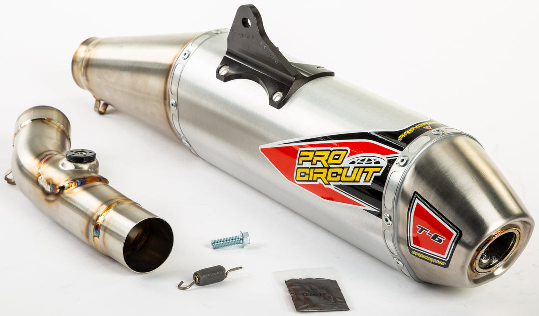Pro Circuit T-6 Stainless Slip-On - Suzuki RM-Z250 2019-2026