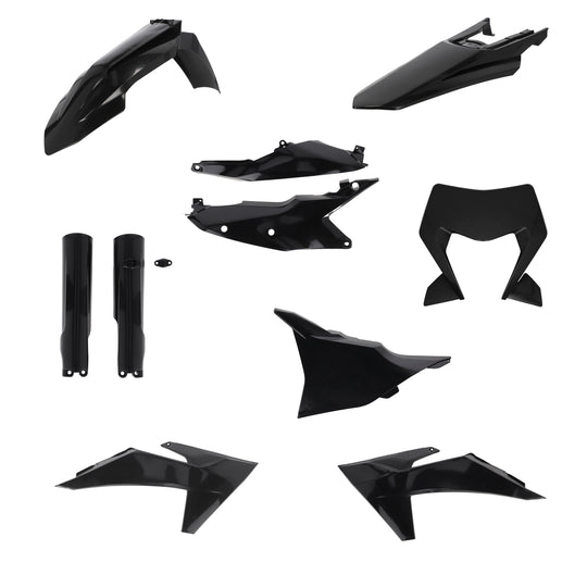 Acerbis Full Plastic Kit Kit- KTM Black (2986550001)