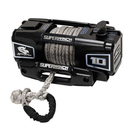 Superwinch Scorpion 10000SR Winch - 10,000 lb - Black