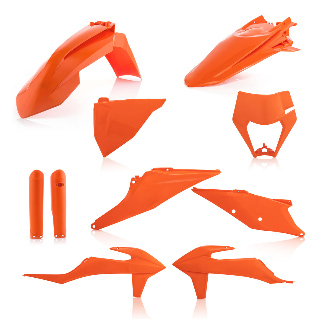 Acerbis Full Plastic Kit Kit Orange (2791545226)