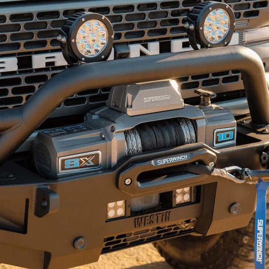Superwinch SX 10000SR Synthetic Rope Winch - 10,000 lb