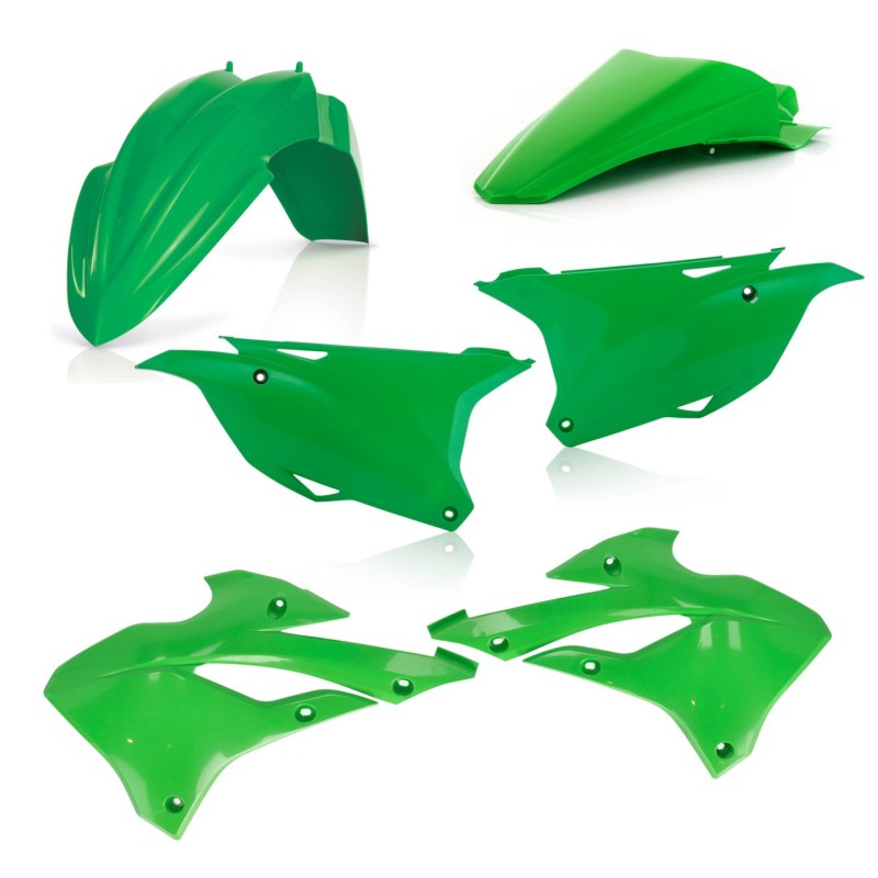 Acerbis Plastic Kit - 22-23 Kawasaki KX85/KX112 - Green