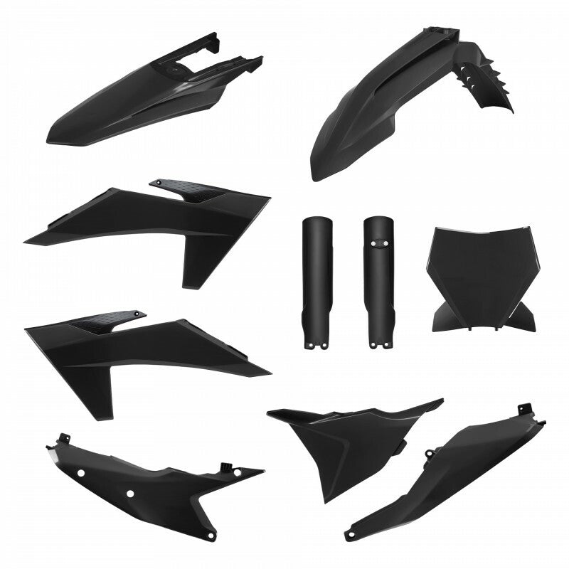 Polisport Plastic Kit Full KTM Black (91288)