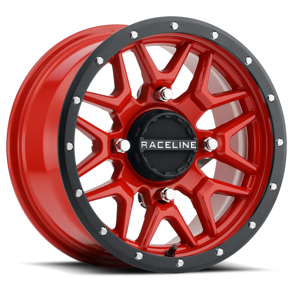 Raceline A94 Krank Wheel 15x7 5+2 (+10MM) Blk/Red