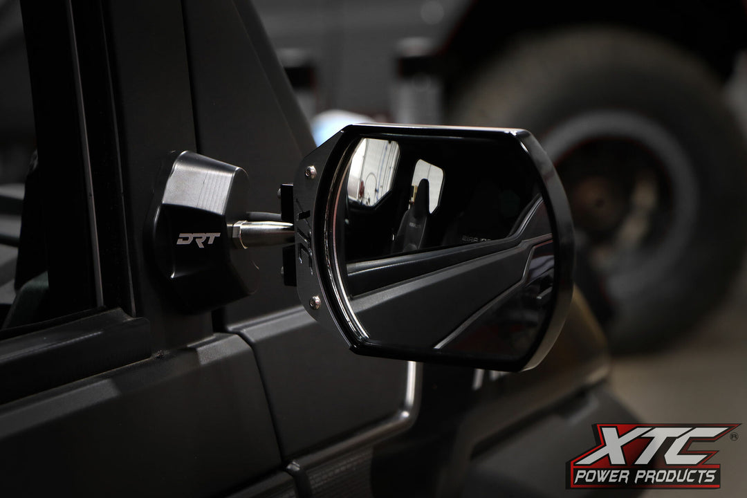 XTC SIX12 DRT Side Mirror Mounts - Polaris XPEDITION