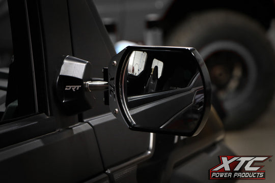 XTC SIX12 DRT Side Mirror Mounts - Polaris XPEDITION