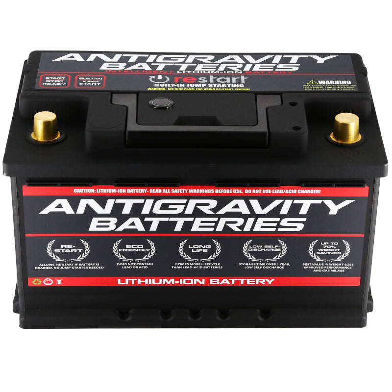 Antigravity H7/Group 94R Lithium Car Battery w/ Re-Start 60Ah AG-H7-60-RS