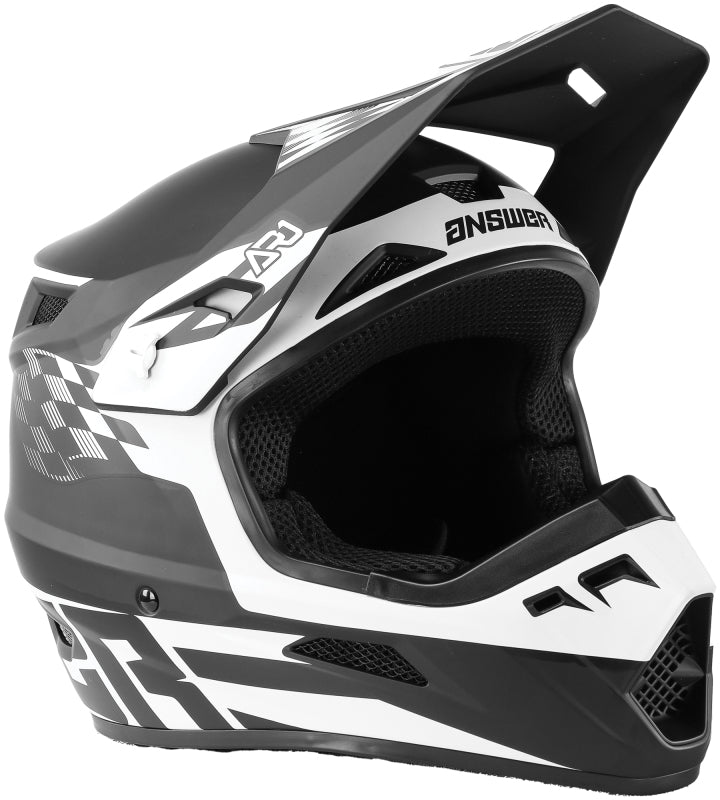 Answer AR1 Sweep Helmet Black/White Youth