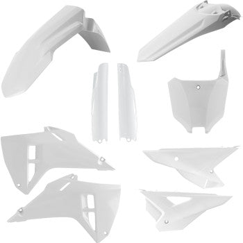 Acerbis White Plastic Kit – 2025 CRF250R / CRF450R - Dune Goons