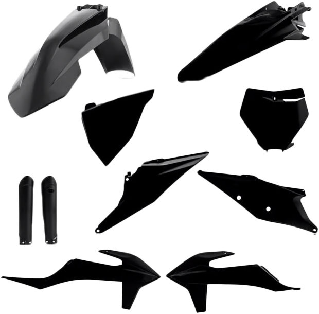 Acerbis Full Plastic Kit Kit KTM Black (2986510001)