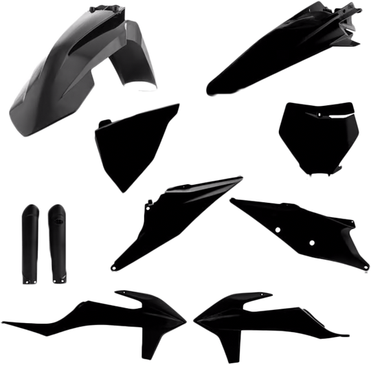 Acerbis Full Plastic Kit Kit KTM Black (2986510001)