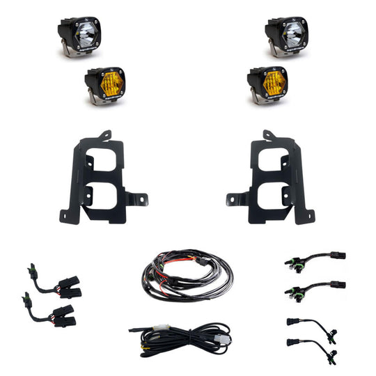 Baja Designs Fog Pocket Light Kit - 2020+ GMC Sierra 2500, 3500
