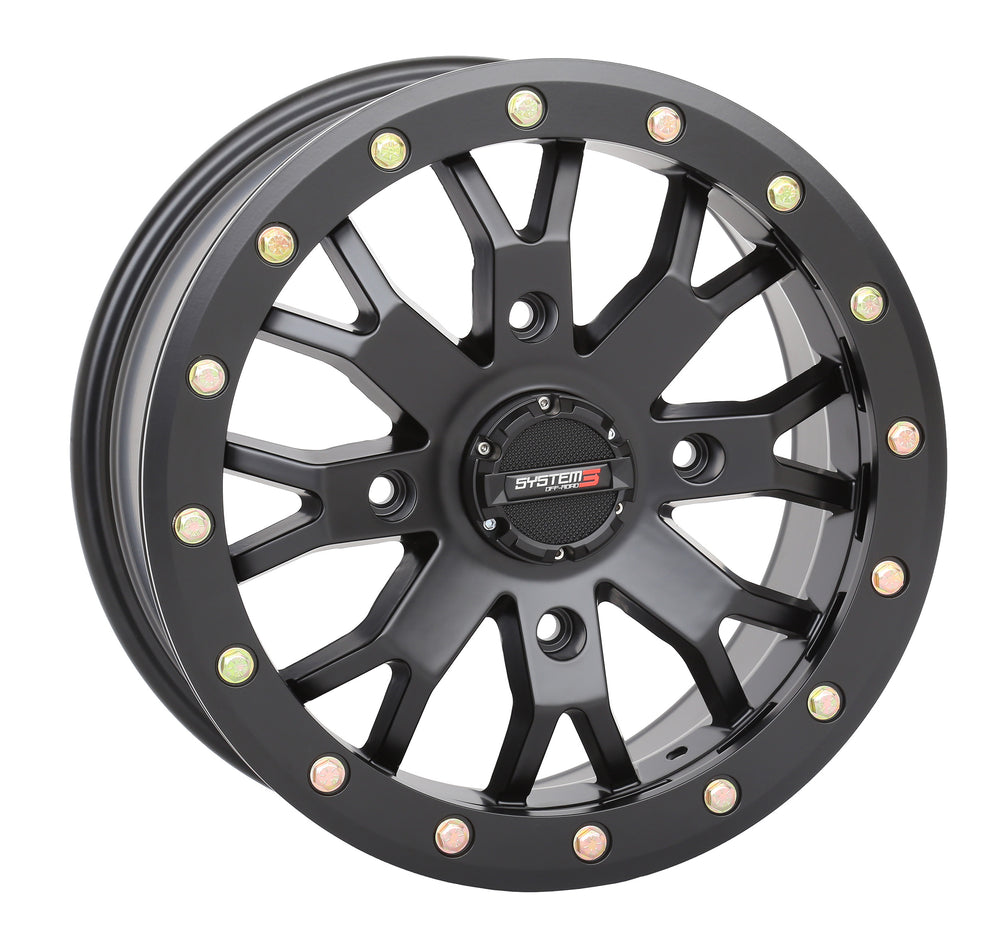 System 3 SB4 Wheels 14x7 6+1 (+45MM) Black
