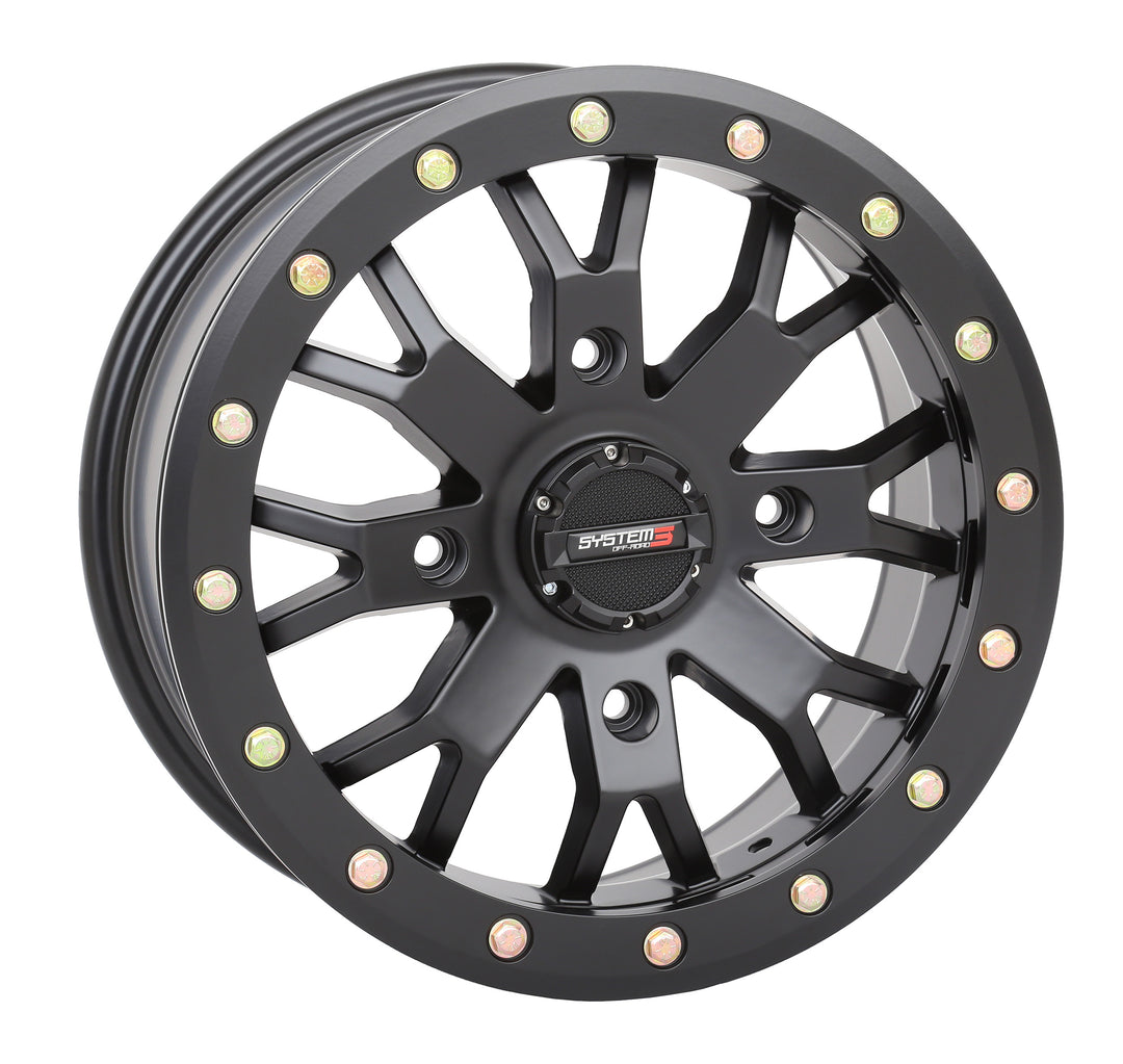 System 3 SB4 Wheels 14x7 6+1 (+45MM) Black