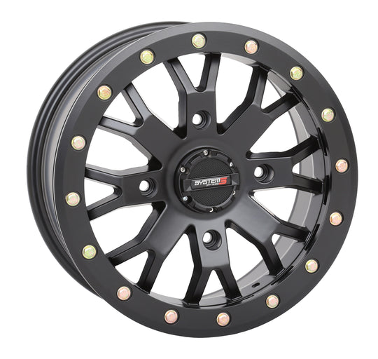 System 3 SB4 Wheels 14x7 6+1 (+45MM) Black