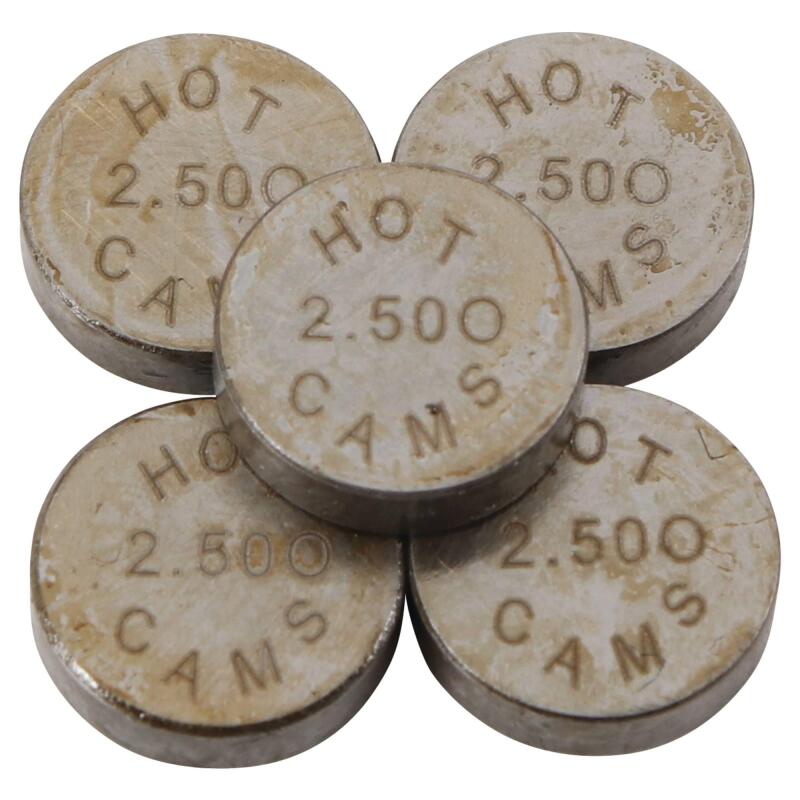 Hot Cams 9.48 x 2.500mm valve shim kit 5 pack