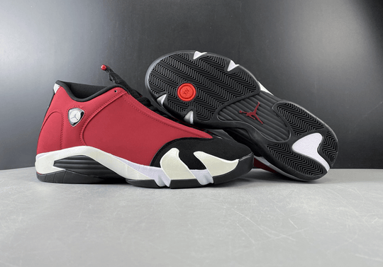 Air Jordan 14 Retro "Gym Red" 487471 - 006 – Toro Bravo Classic - Dune Goons