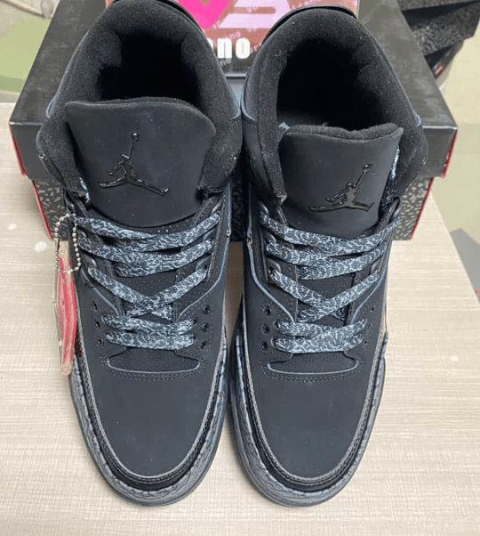 Air Jordan 3 Retro "Black Cat" 136064 - 002 – Triple Black - Dune Goons
