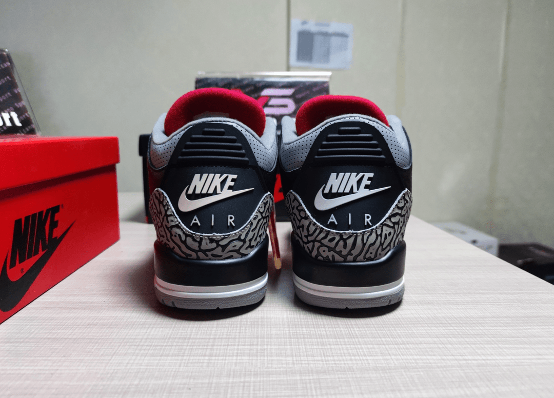 Air Jordan 3 Retro OG "Black Cement" 854262 - 001 – Nike Air - Dune Goons