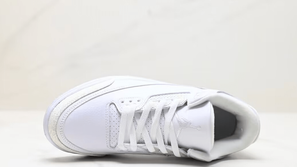 Air Jordan 3 Retro "Pure White" 398614 - 111 – Triple White (2018) - Dune Goons