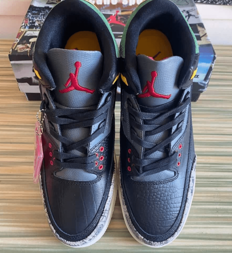 Air Jordan 3 Retro SE "Animal Instinct 2.0" CV3583 - 003 – Grey/Orange - Dune Goons