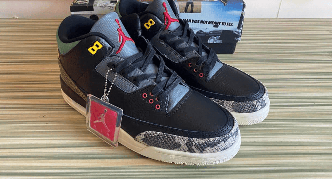 Air Jordan 3 Retro SE "Animal Instinct 2.0" CV3583 - 003 – Grey/Orange - Dune Goons