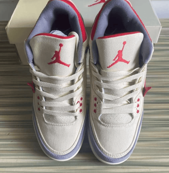 Air Jordan 3 x Off - White "UNC" DH7139 - 100 – Sail/University Blue - Dune Goons