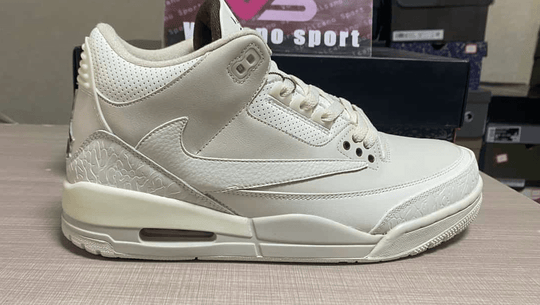 Air Jordan 3 x Travis Scott "Cactus Jack" 136064 - 668 – Olive - Dune Goons