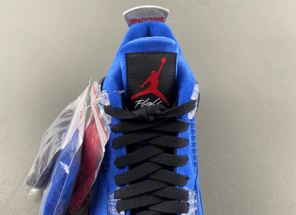 Air Jordan 4 Retro "Eminem" - Royal Blue Suede / Black / Grey - Dune Goons