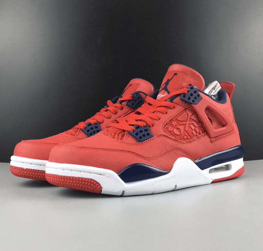 Air Jordan 4 Retro "FIBA" Gym Red/White CL1184 - 617 - Dune Goons