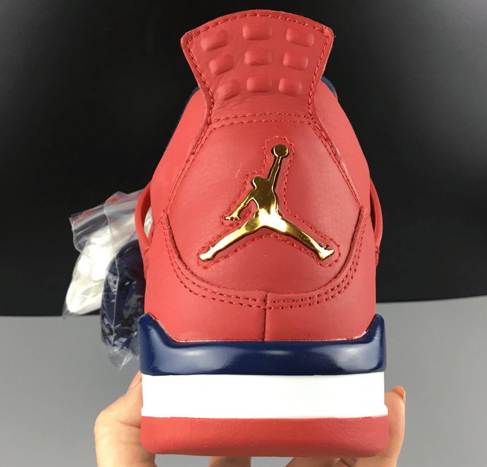 Air Jordan 4 Retro "FIBA" Gym Red/White CL1184 - 617 - Dune Goons