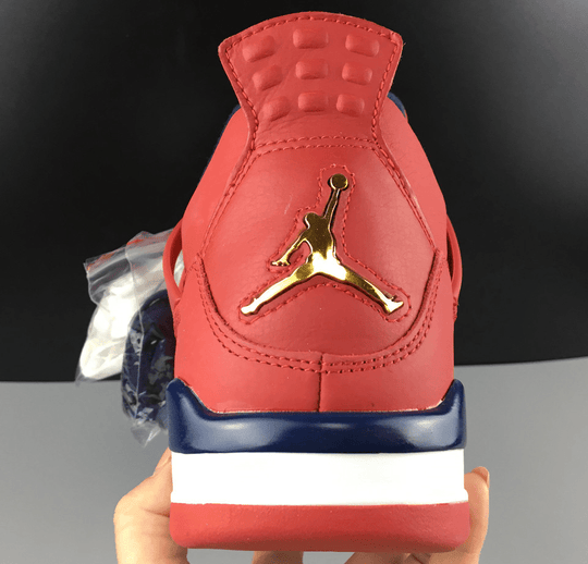 Air Jordan 4 Retro "FIBA" Gym Red/White CL1184 - 617 - Dune Goons